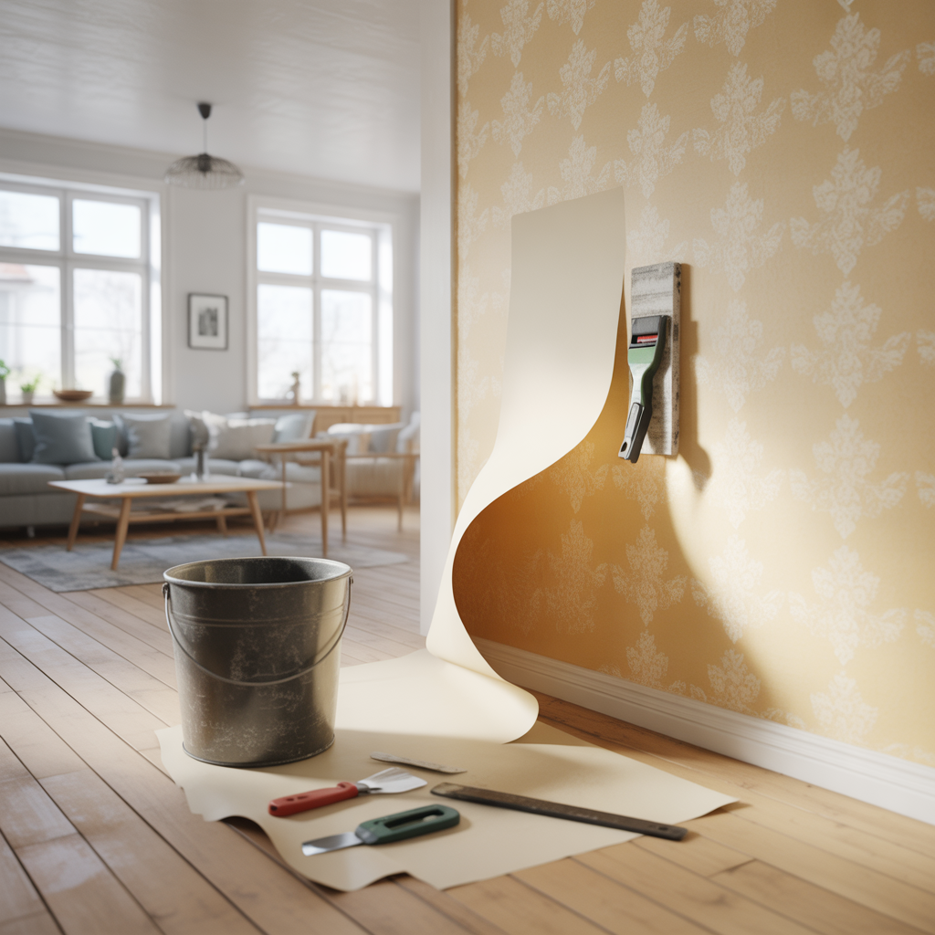 12.Hur forbereder du en vagg for tapetsering