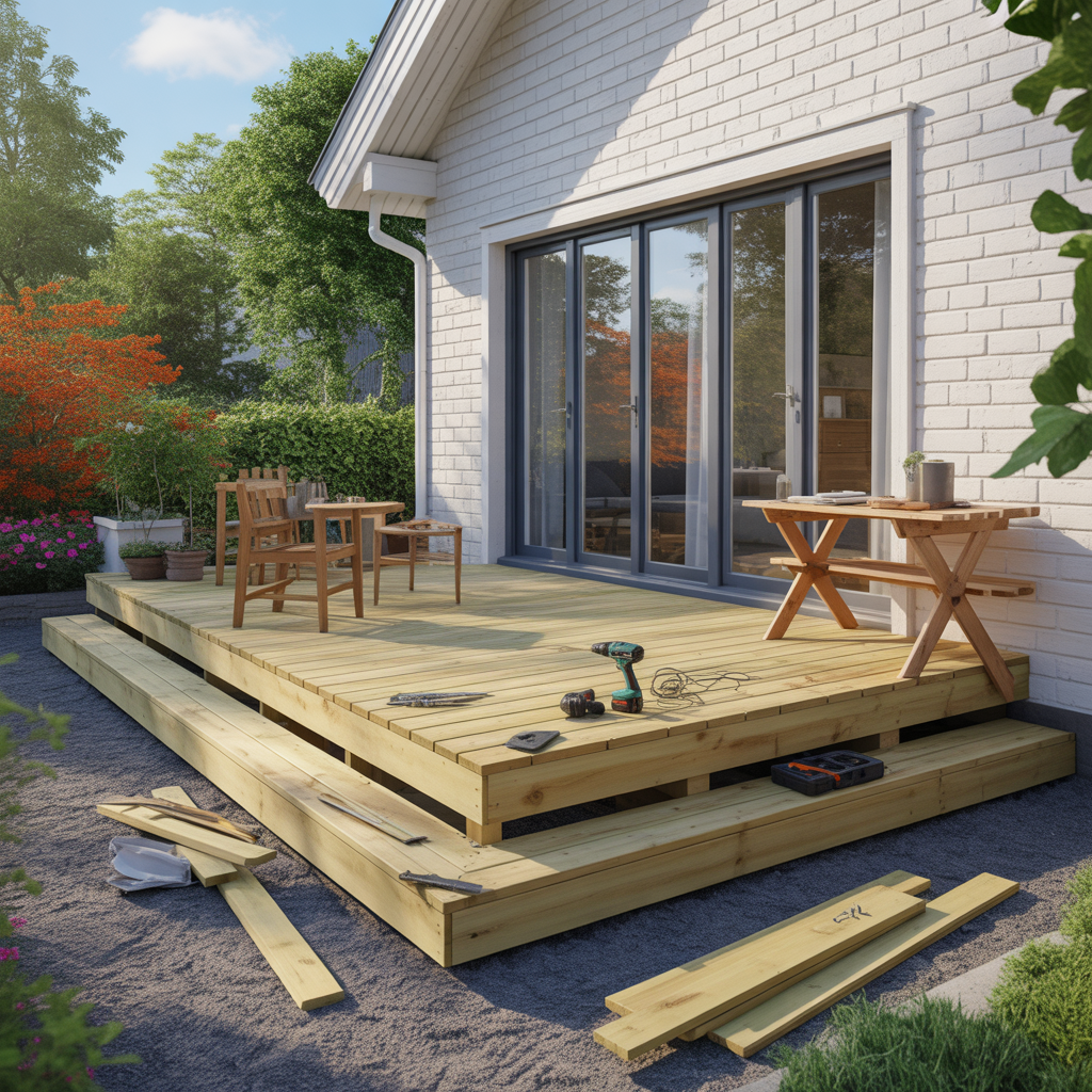 6.Bygg och renovera altan med professionell hjalp stegforstegguide