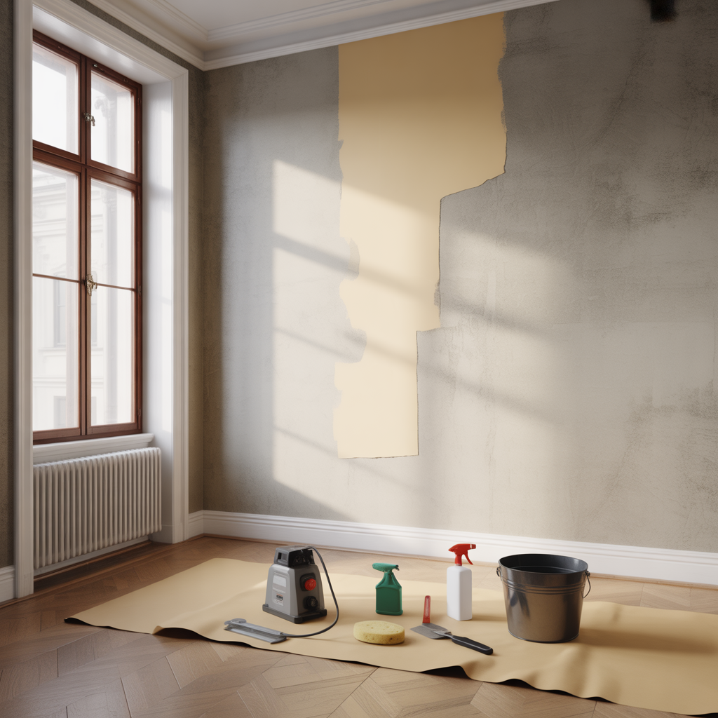 tapetborttagning utan skador guide till verktyg och metod